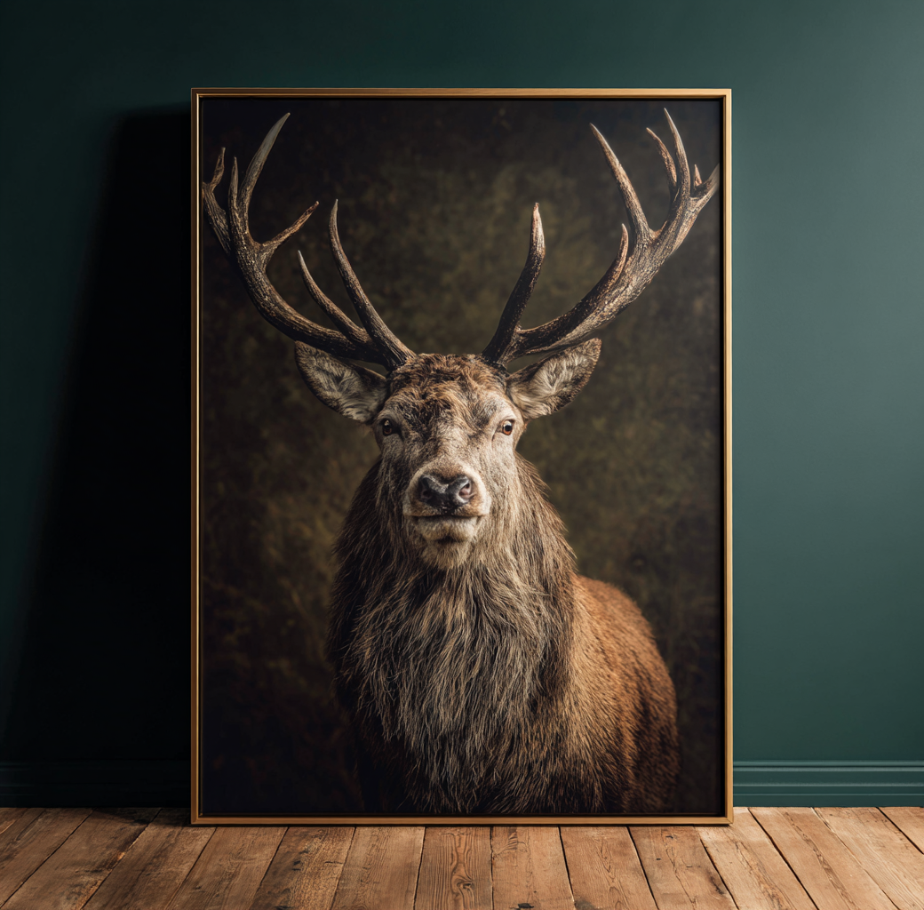 Deer in winter