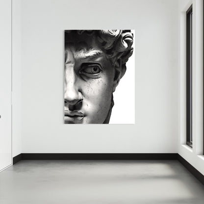 Canvas David by Michelangelo