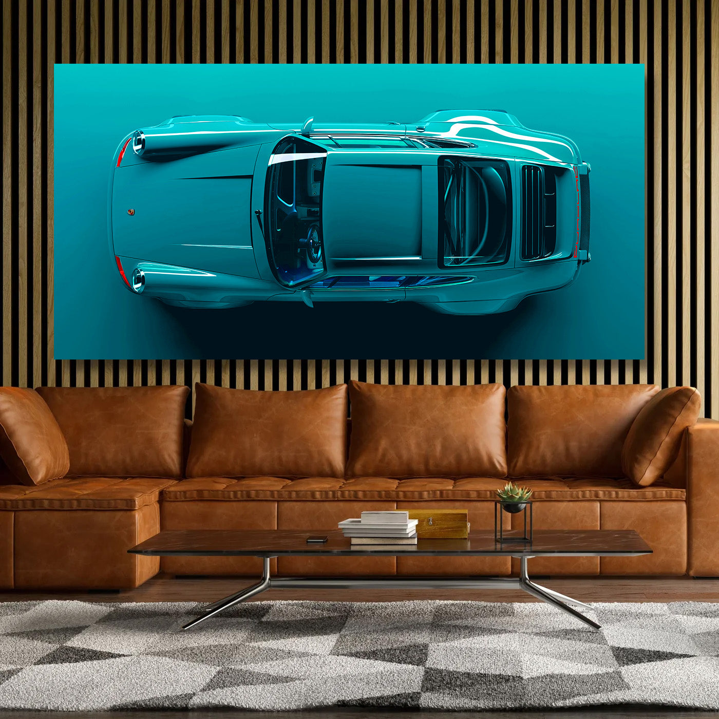 Elegance & Porsche Aquamarine