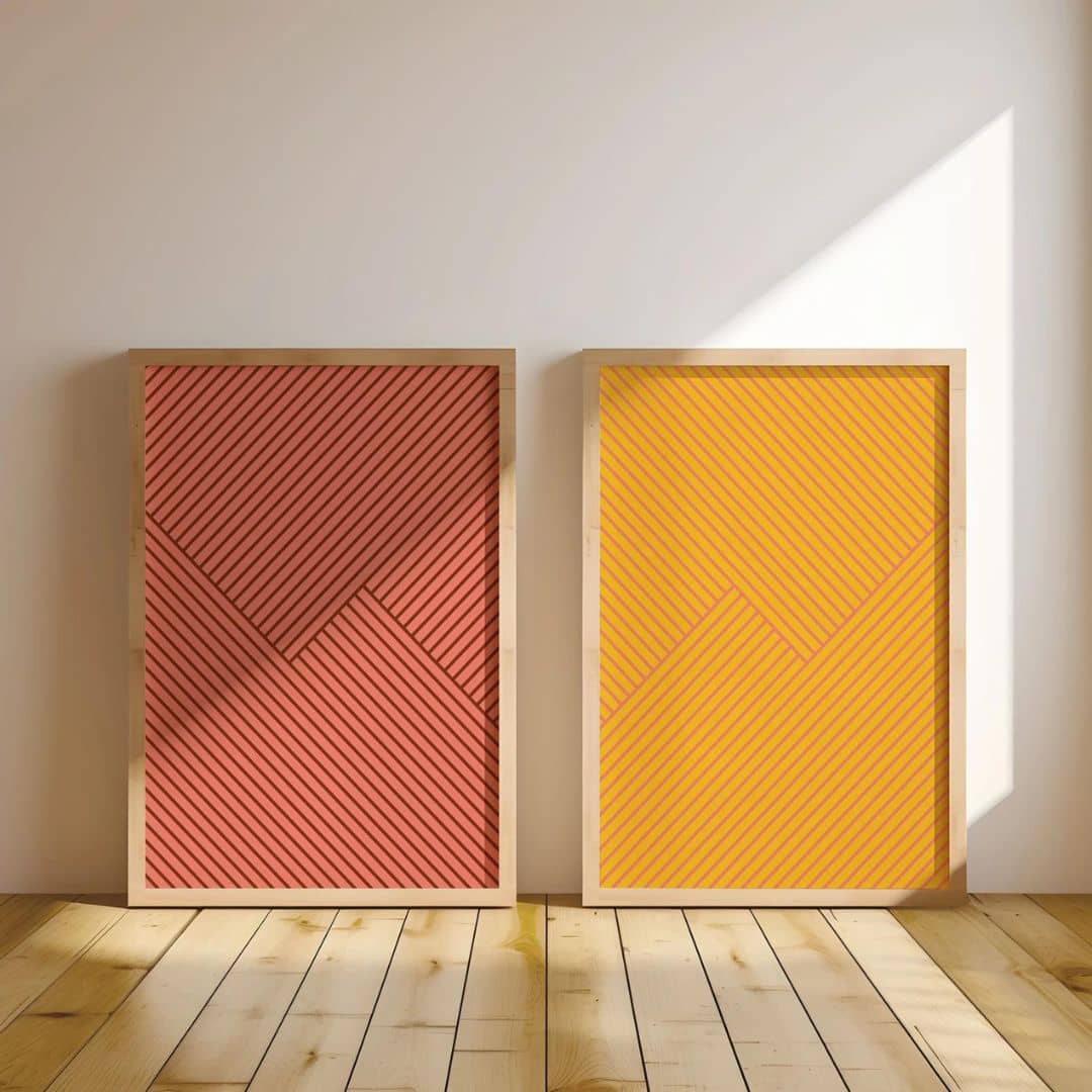 Colorful Geometries - Set of 2