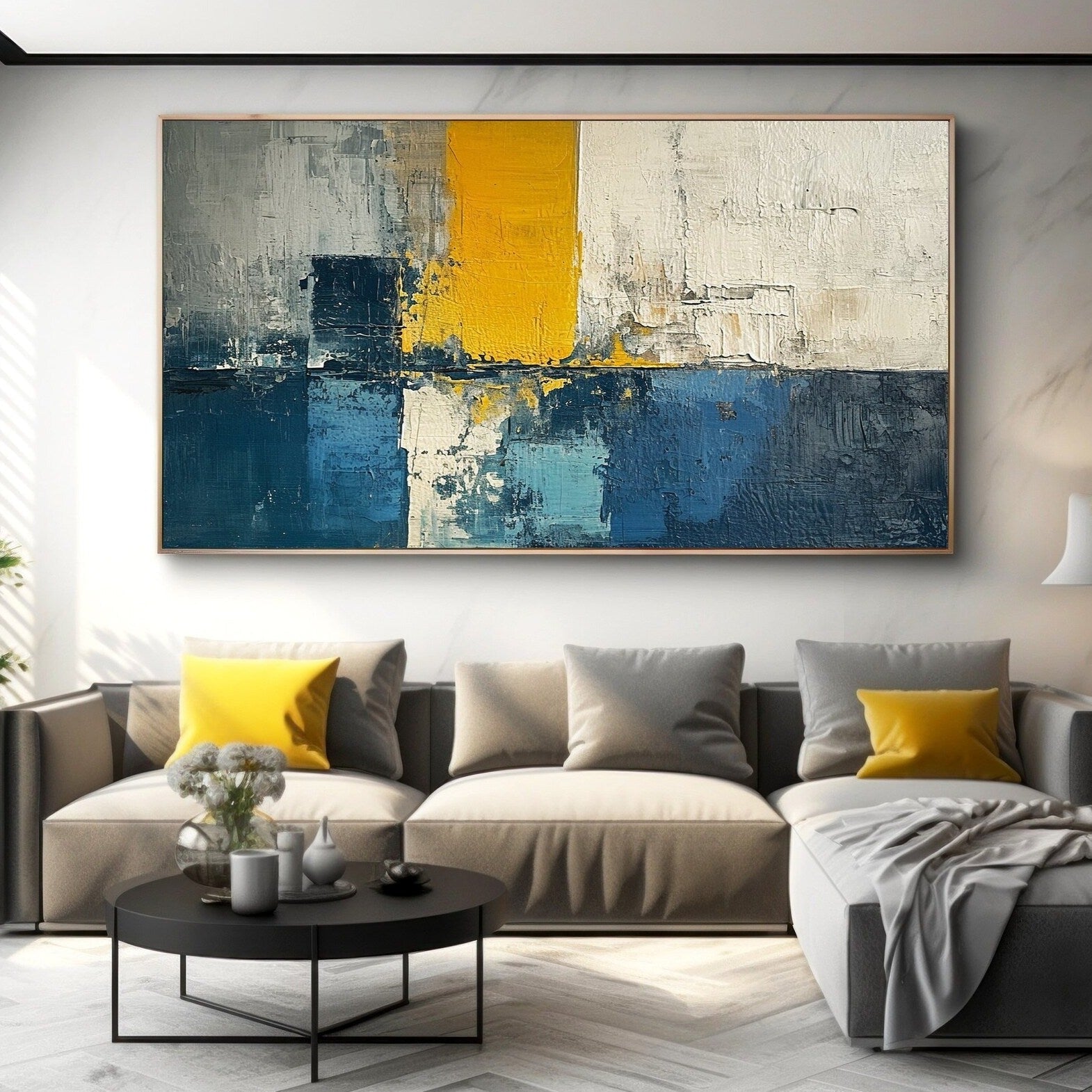 Yellow blue
