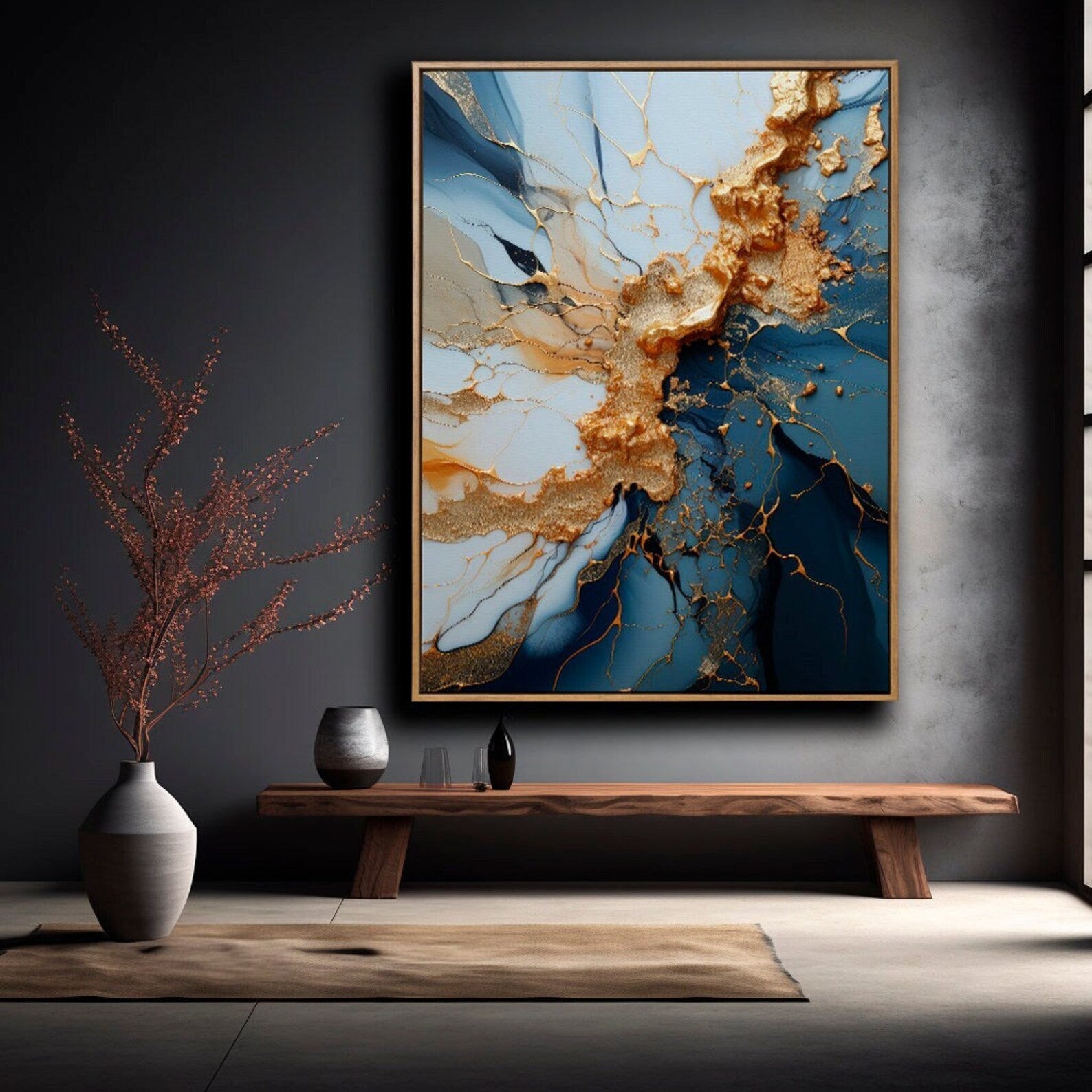 Enchantment - Gold and Blue