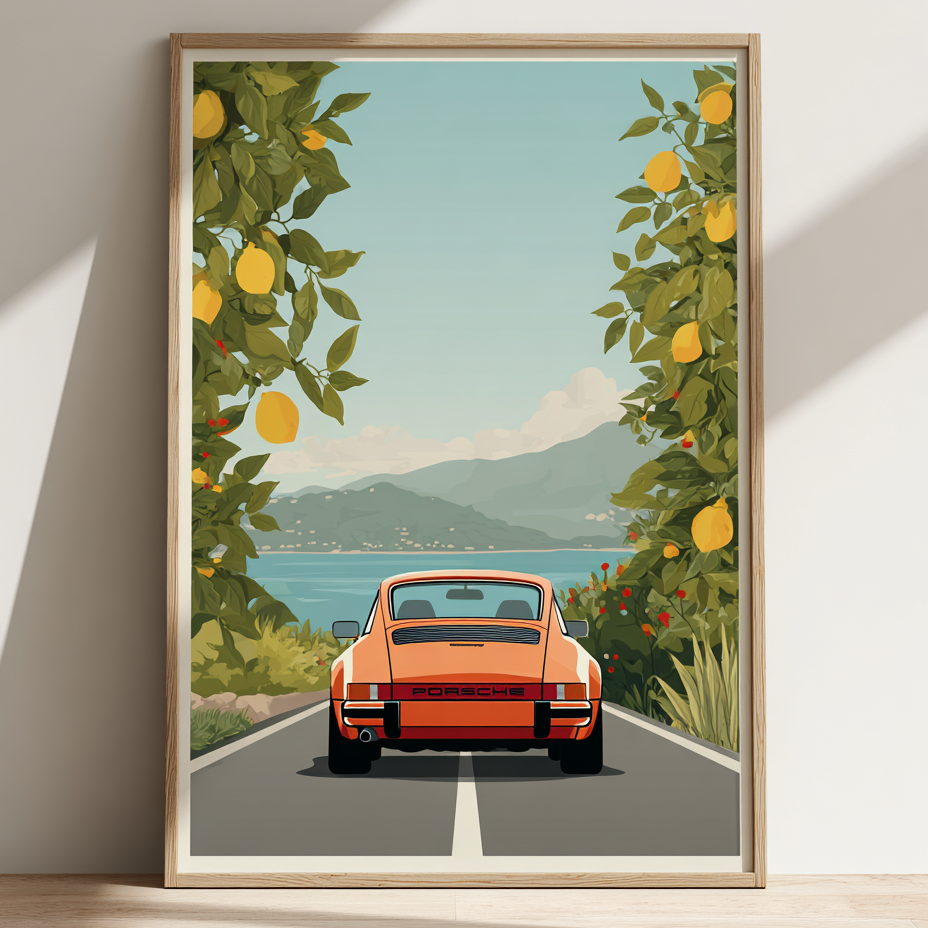 The Lemon Road in a Porsche
