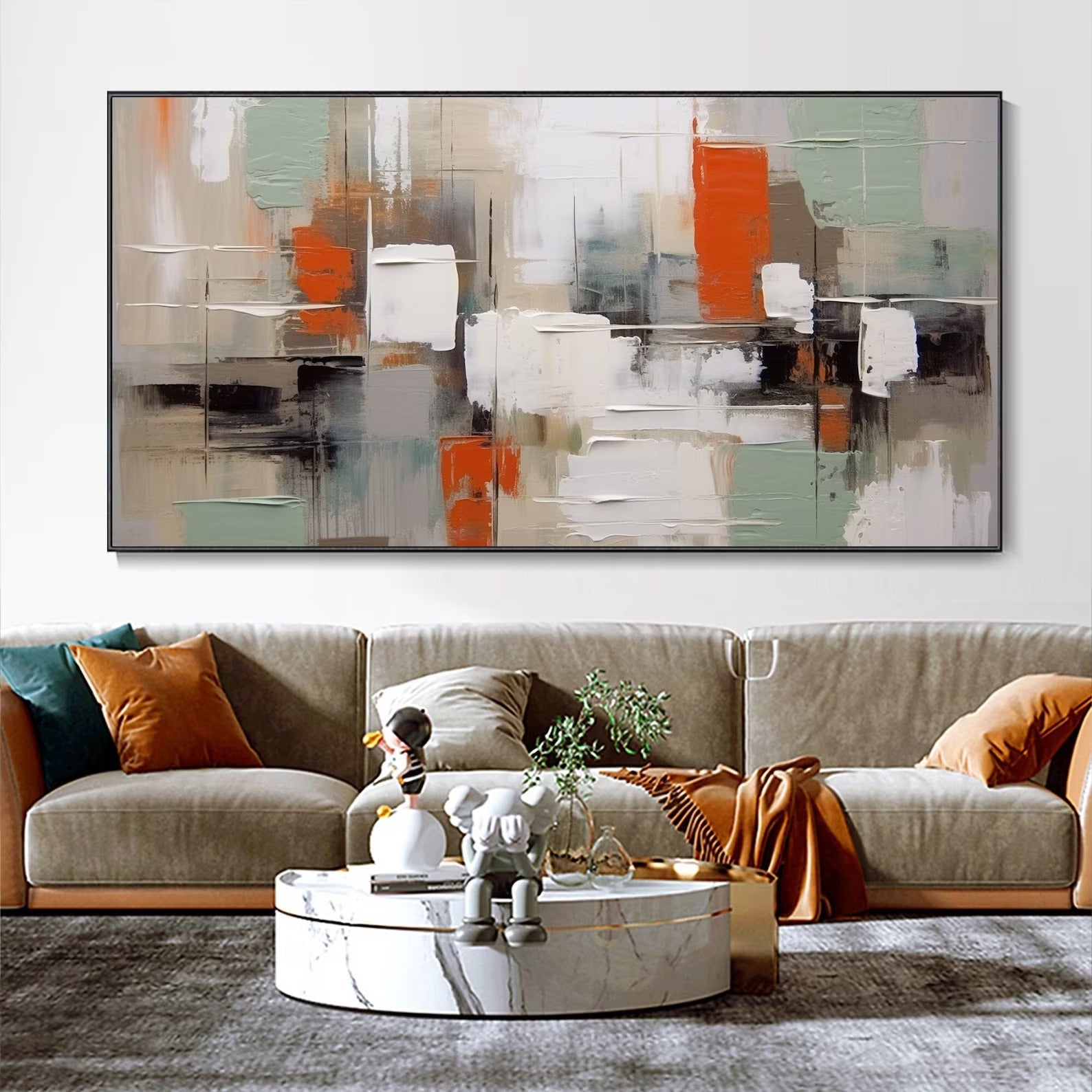 Abstract horizontal