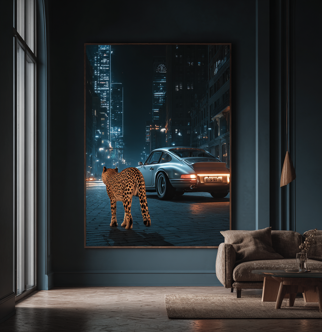Porsche and Cheetah