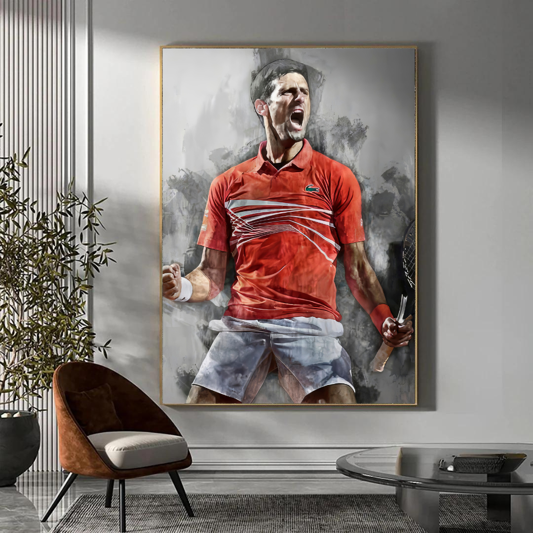 Canvas Novak Djokovic