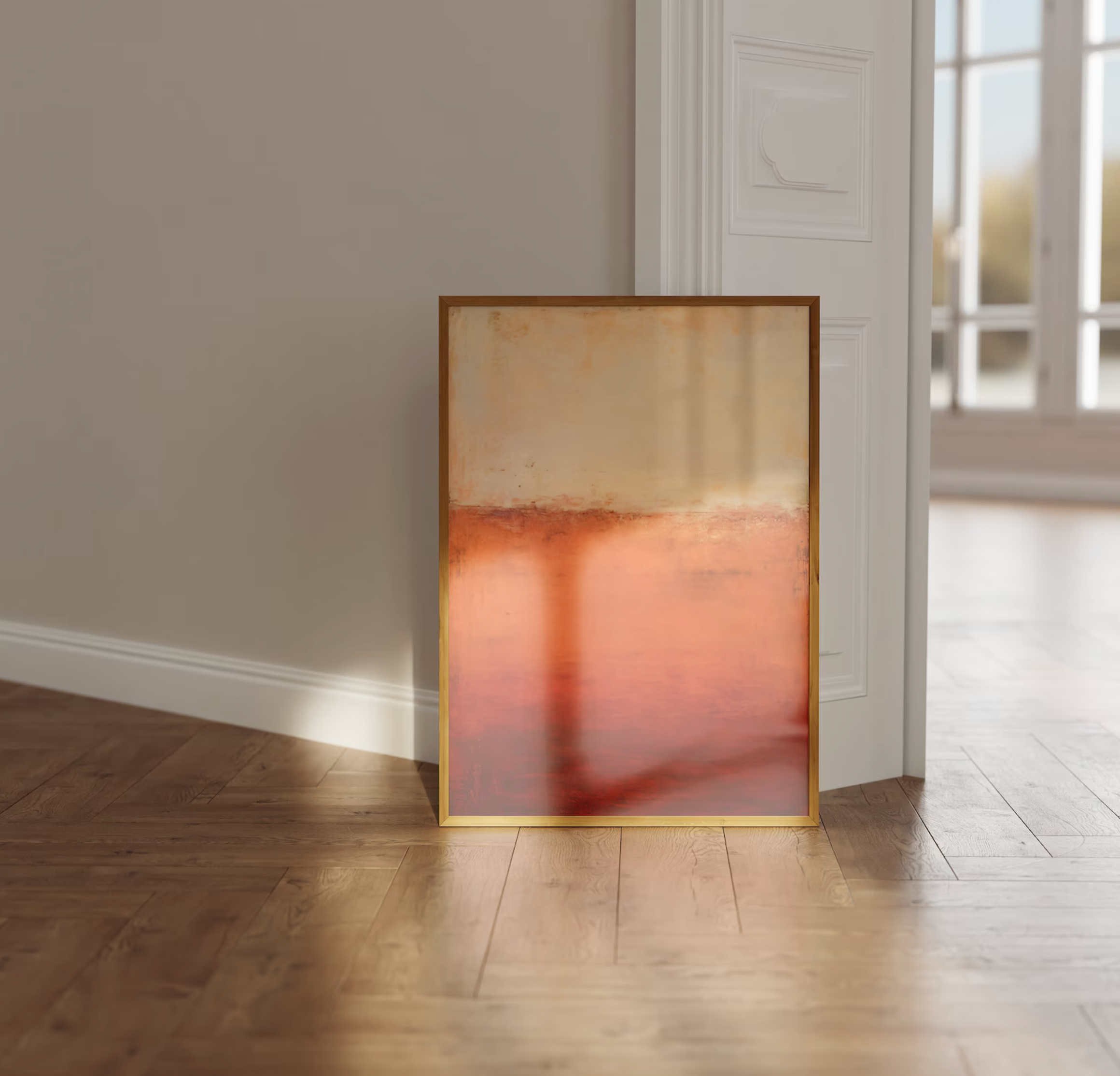 Rothko Orange and Red