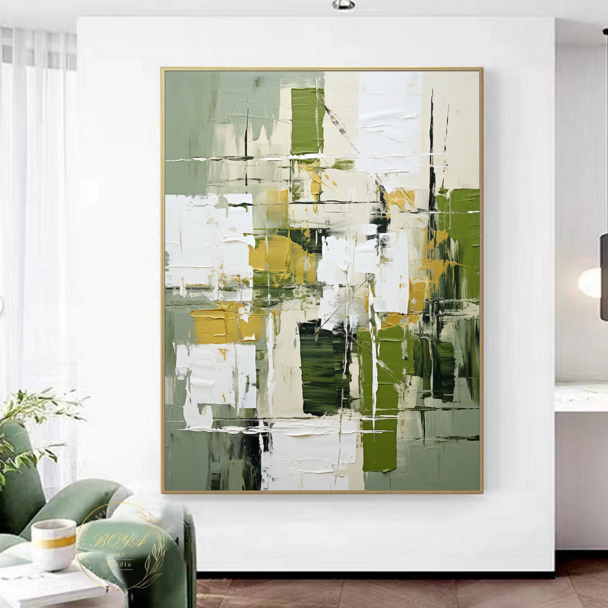 Green abstract