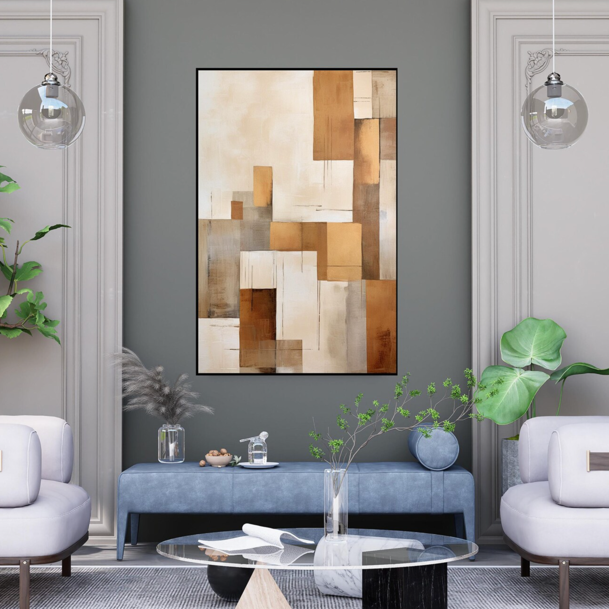 Ochre inlays