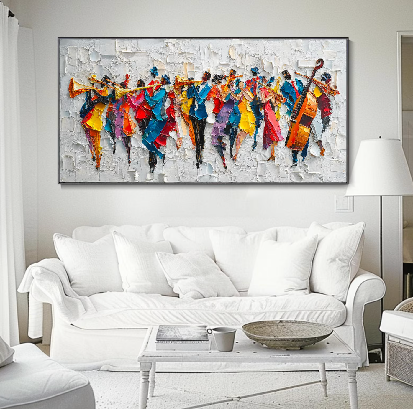 Symphony of Colorful People