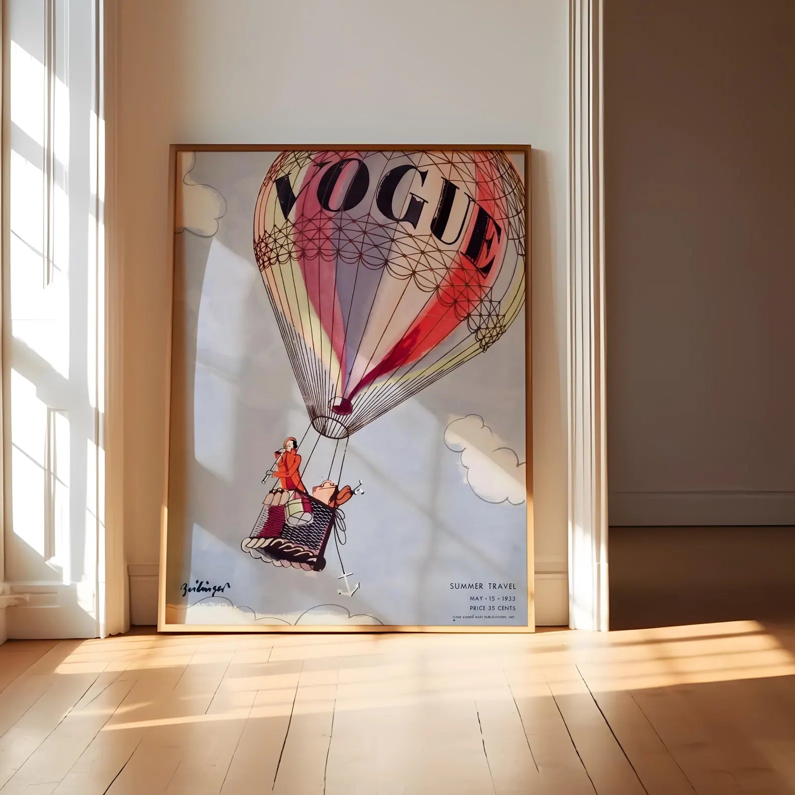 Vogue in a Hot Air Balloon