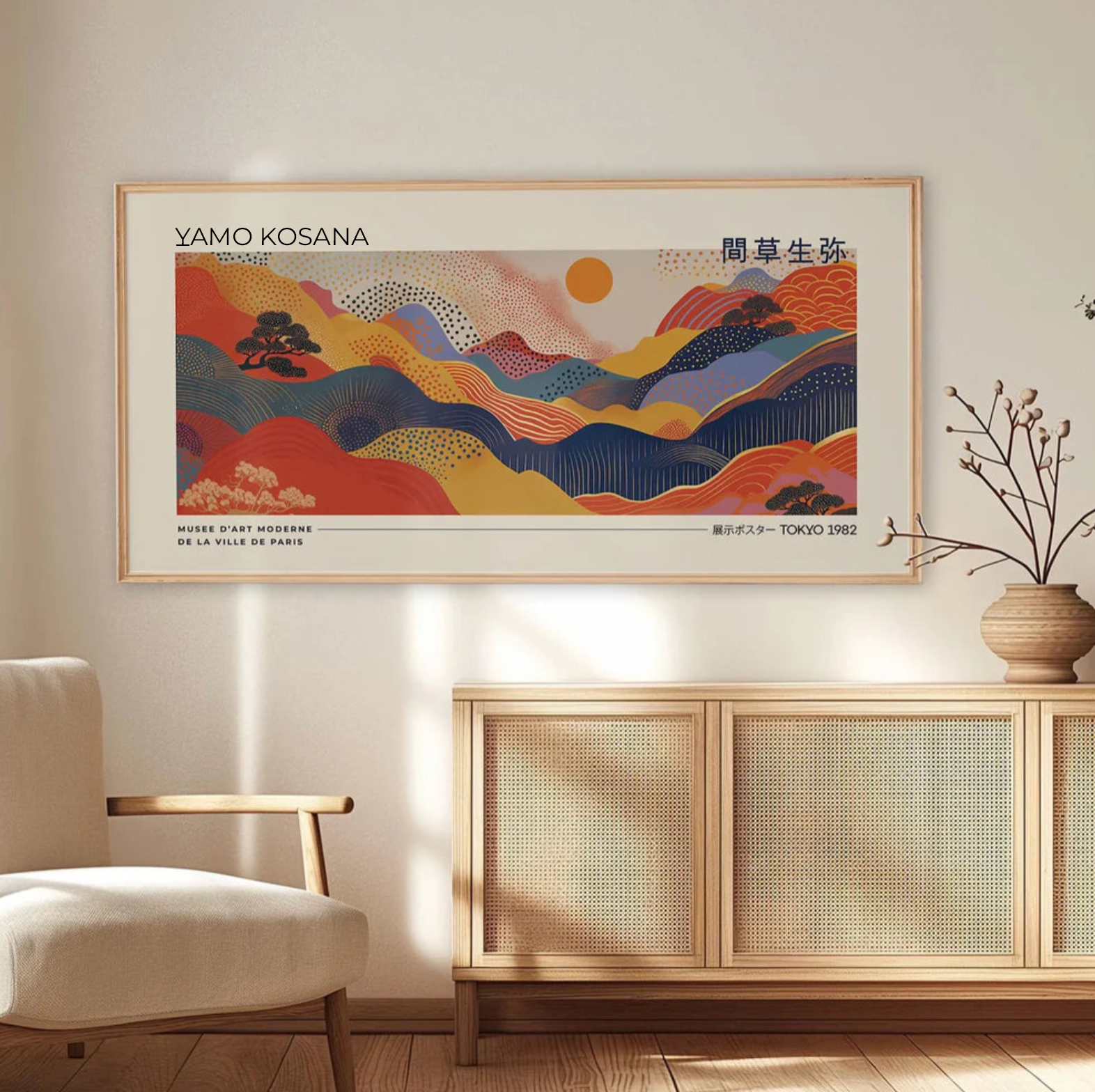 Yamo Kosana, Colored Mountains