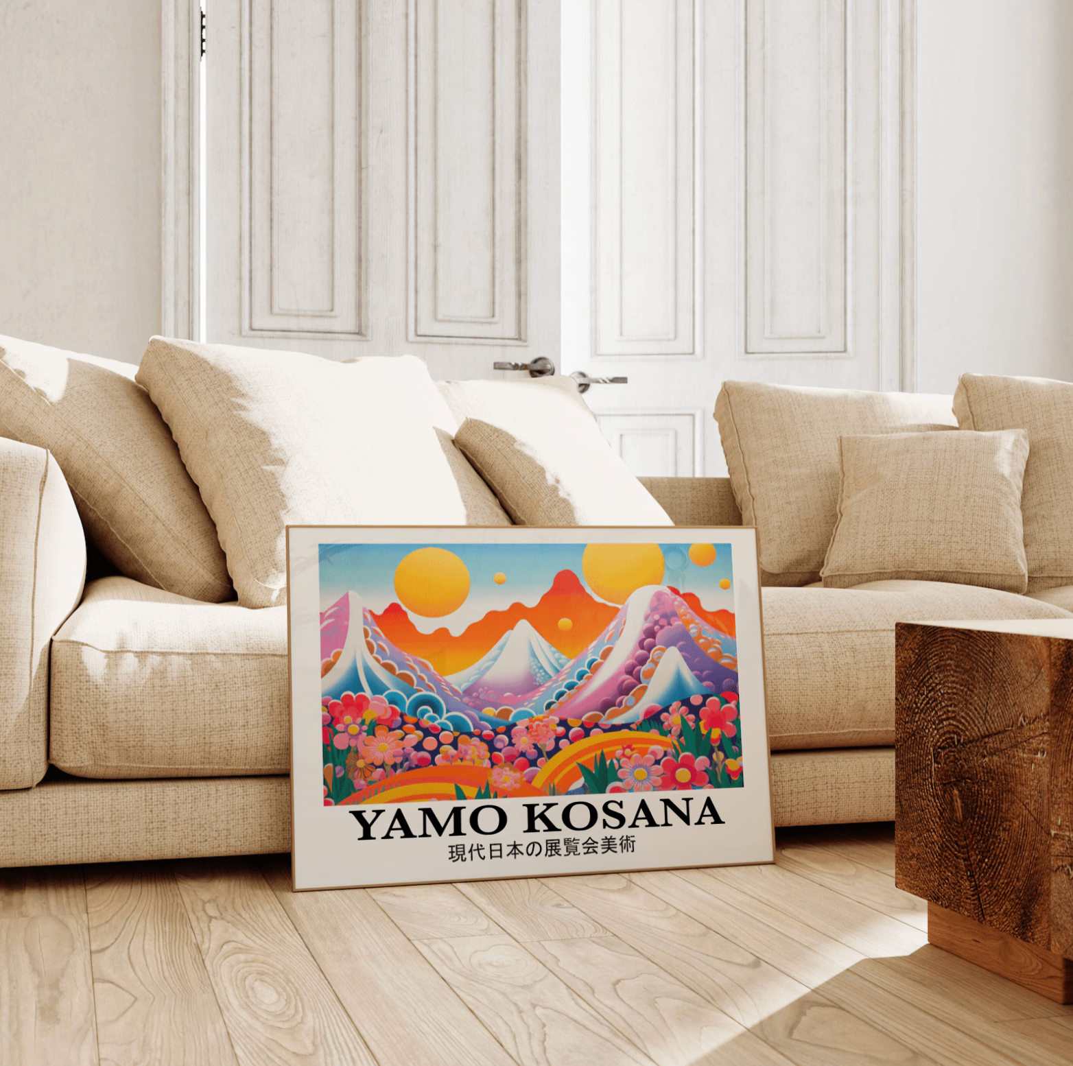 Yamo Kosana, Mountain landscape