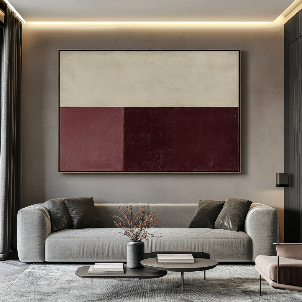 Quadro Contrast of Brown - Mark Rothko - Neibac - Spedizione gratuita