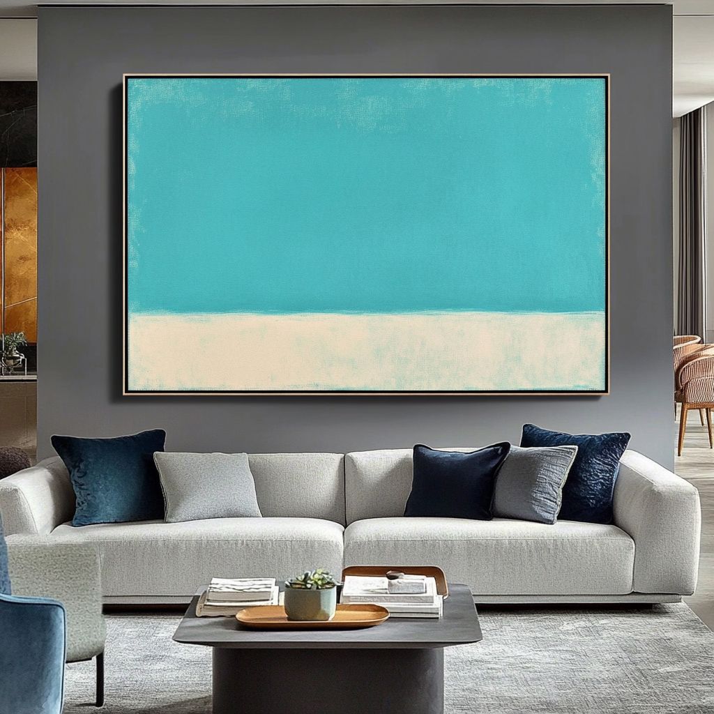 Turquoise and Beige - Mark Rothko