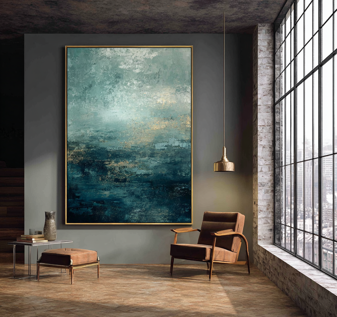Abstract of horizon and sea