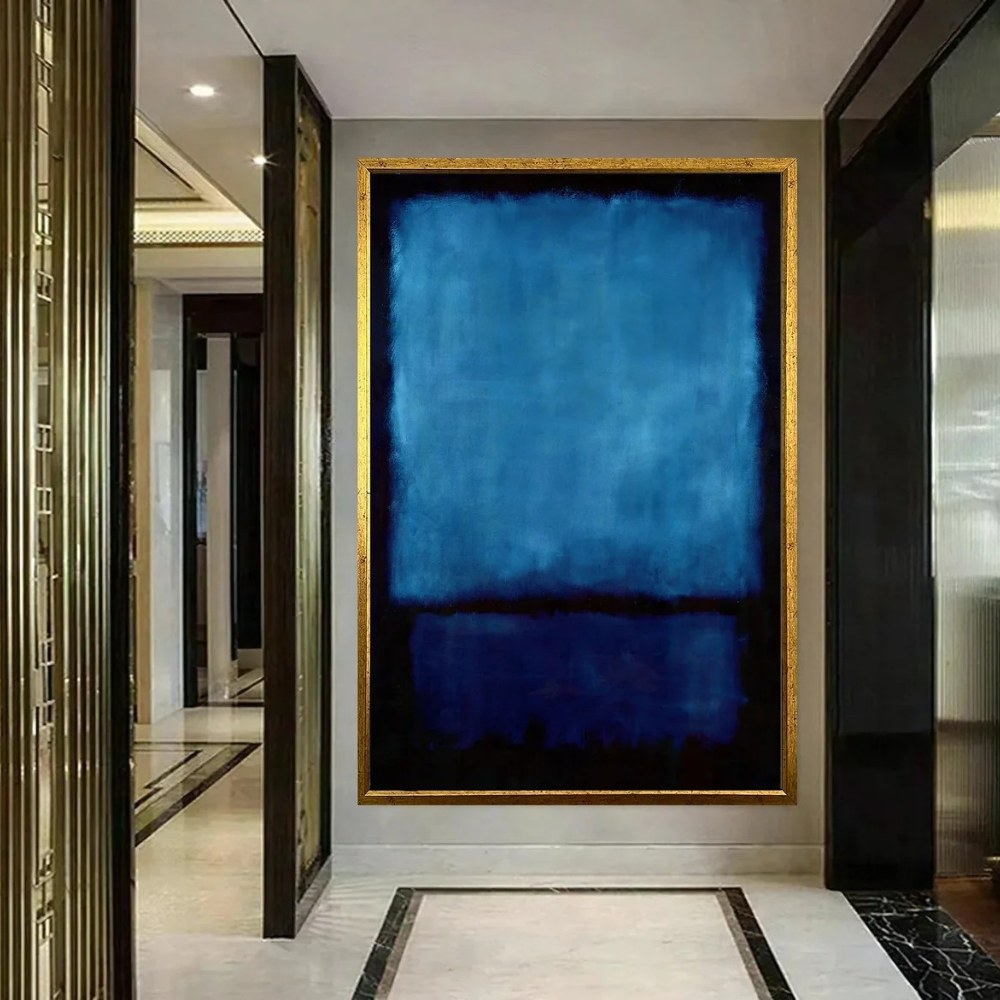 Blue Flow Mark Rothko