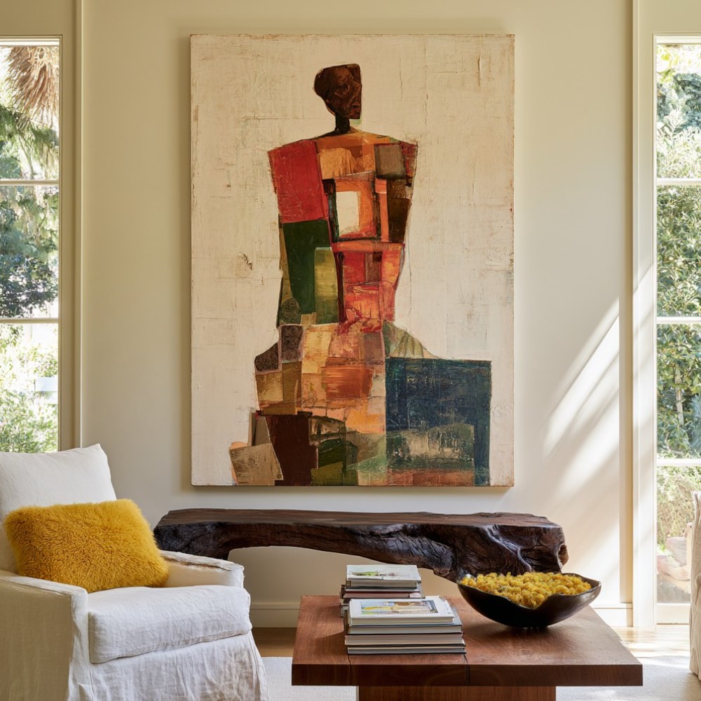 Contemporary Beige Horizon