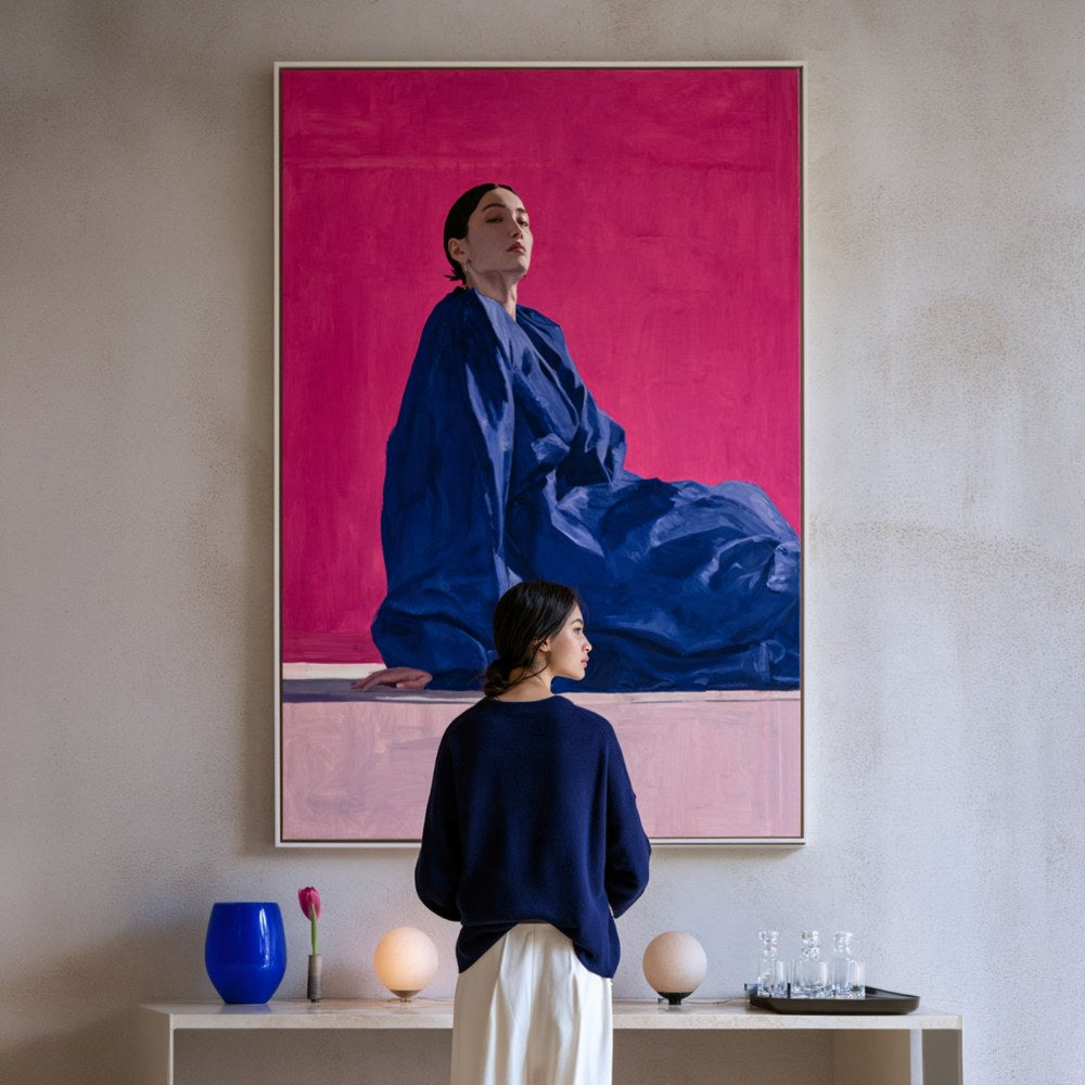 Contemporary Pink Symphony