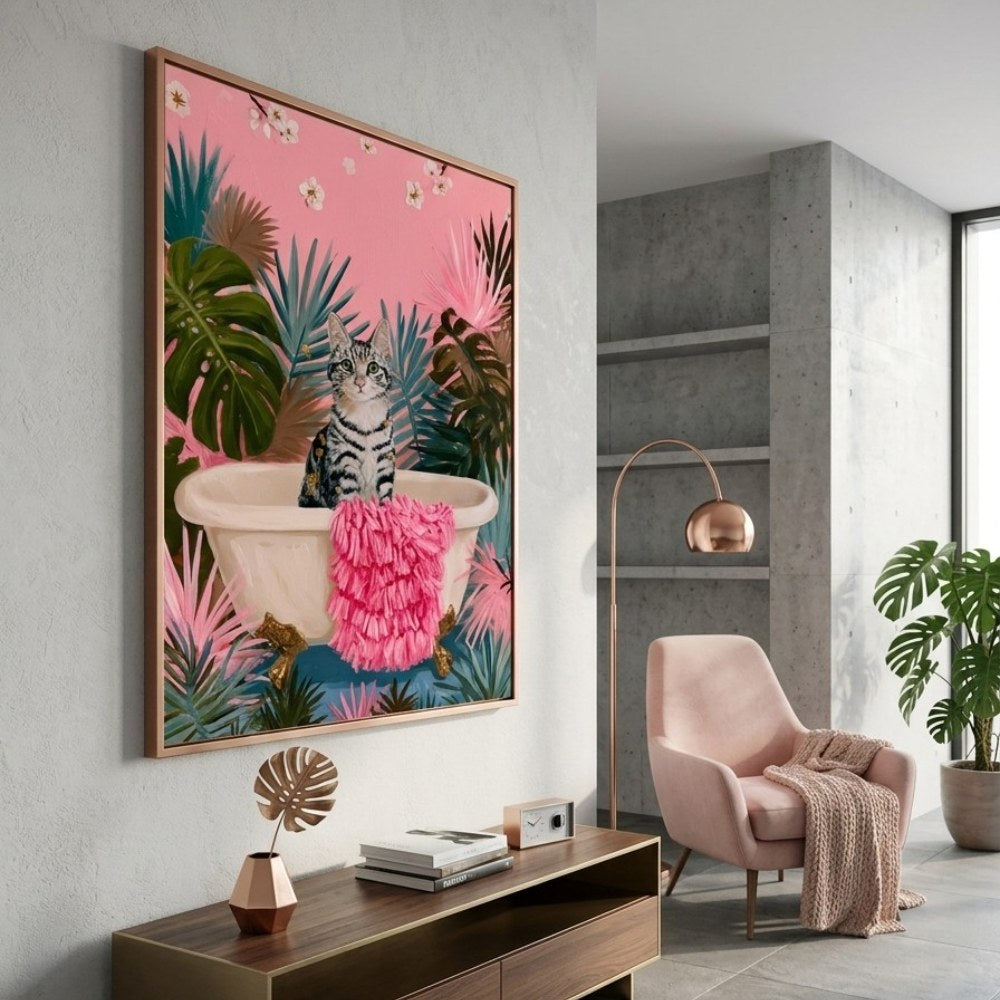 Il Bagno Pink del Gatto