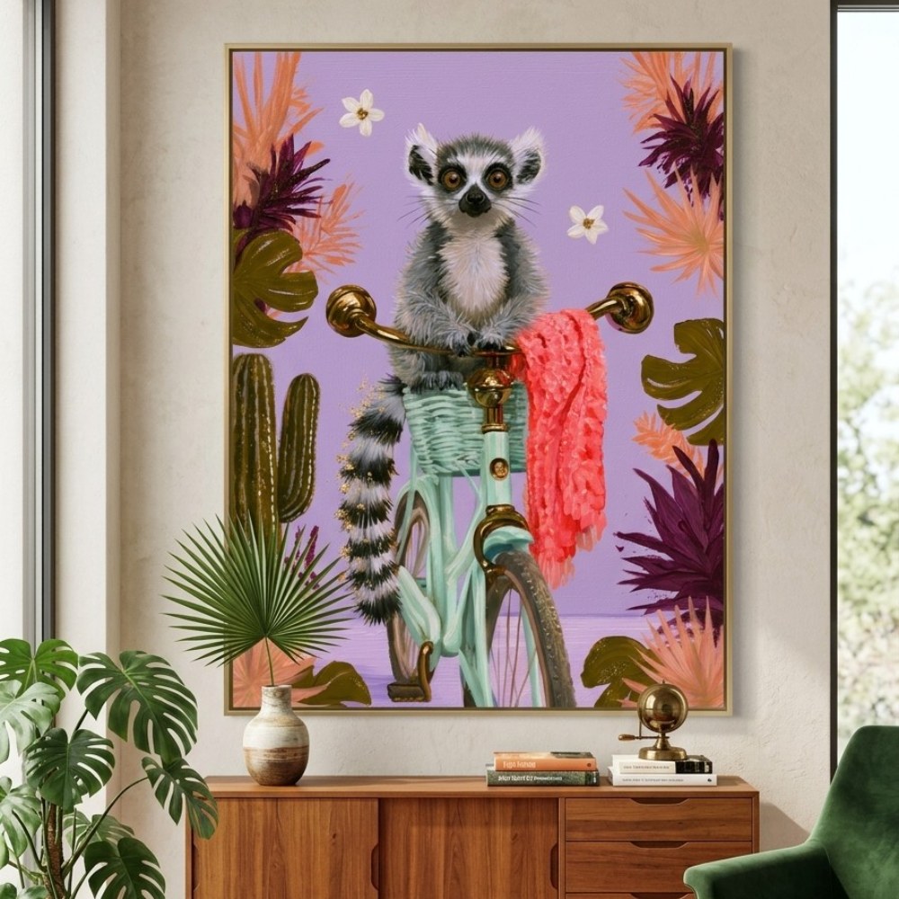 The Lemurs Bicycle