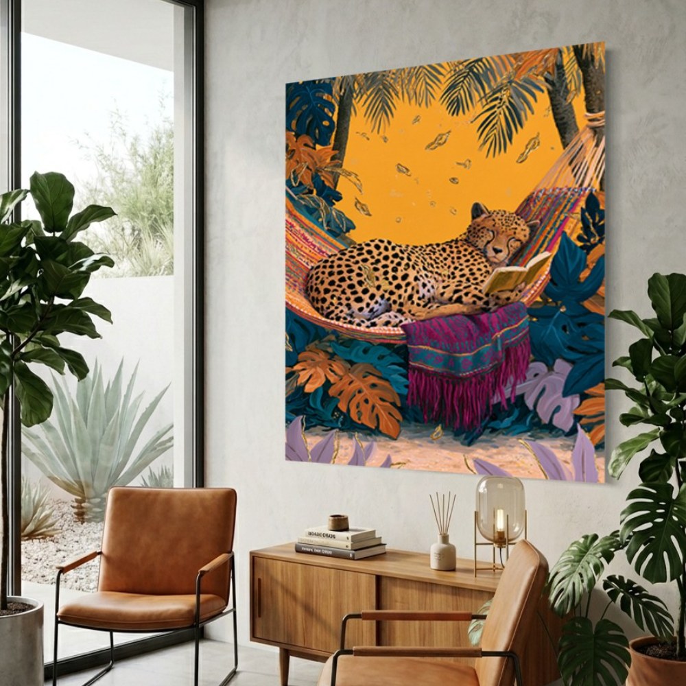 The Leopard's Repose