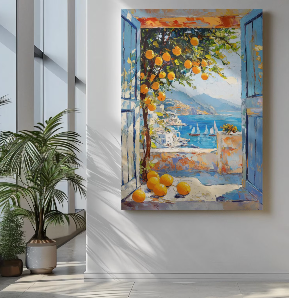 Capri with lemons