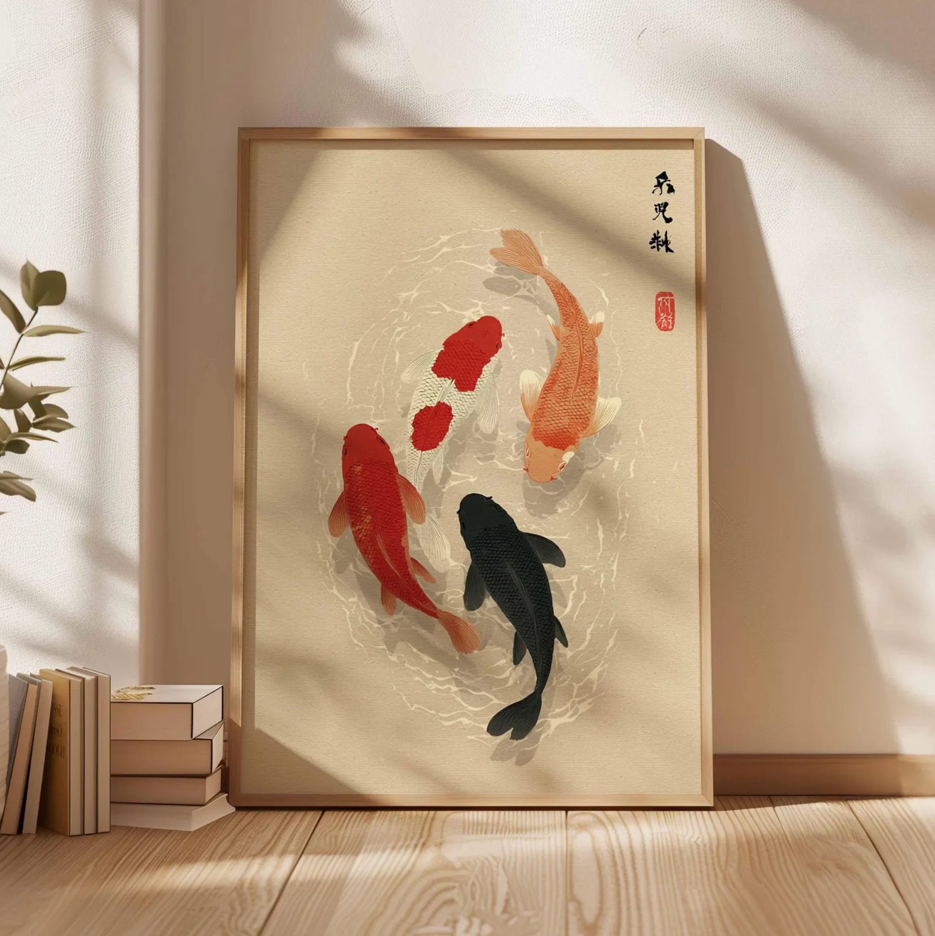 Carps in Red