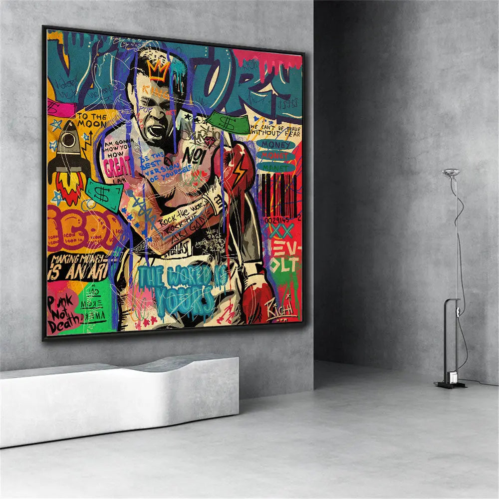 Muhammad Ali - 50x50 cm