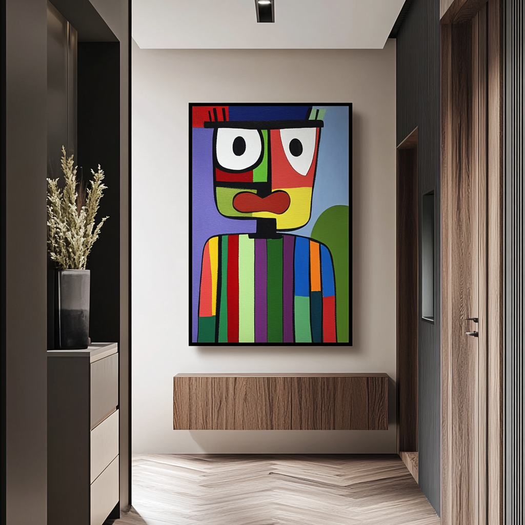Abstract Child Figure