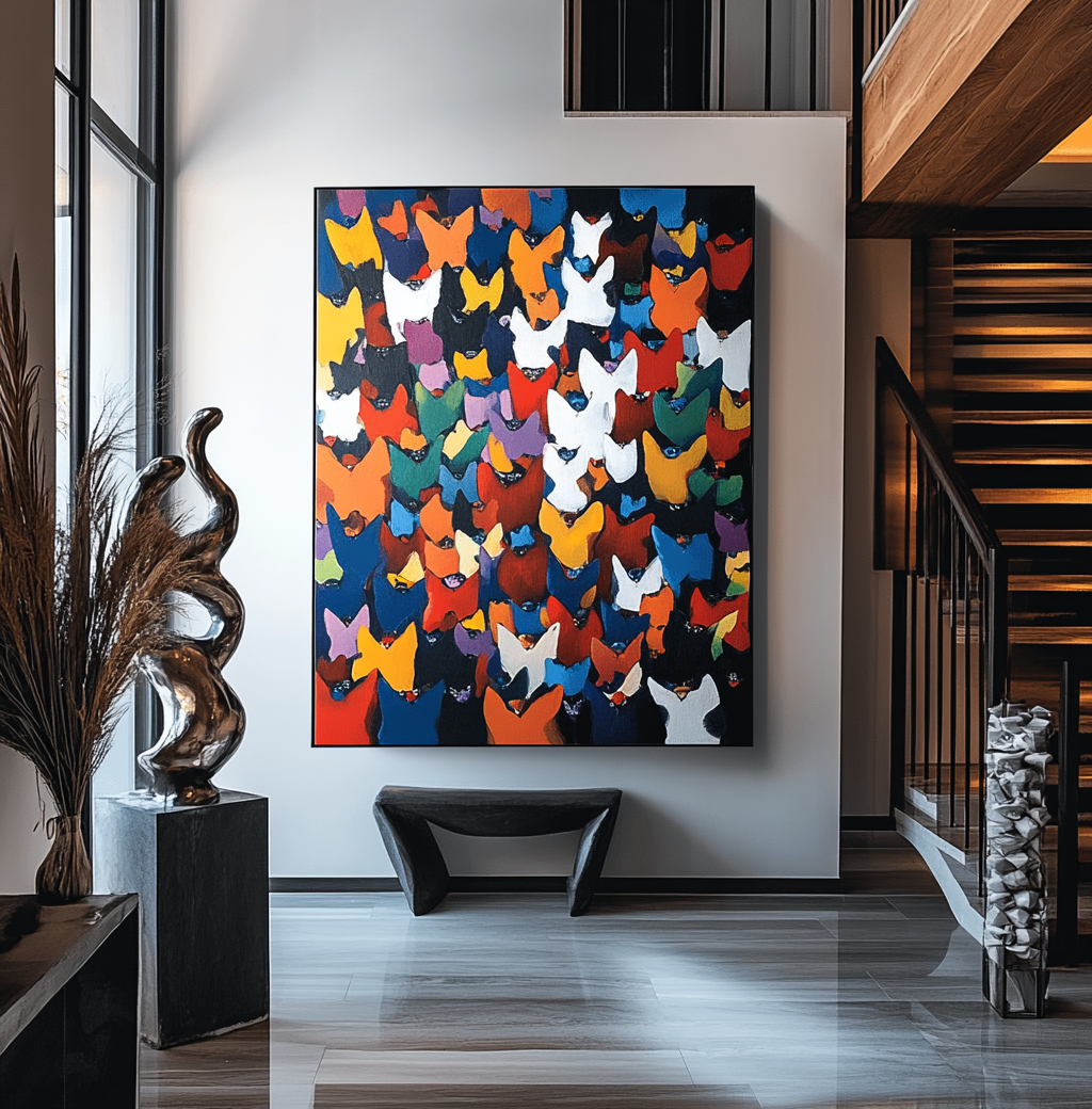 Abstract Butterflies
