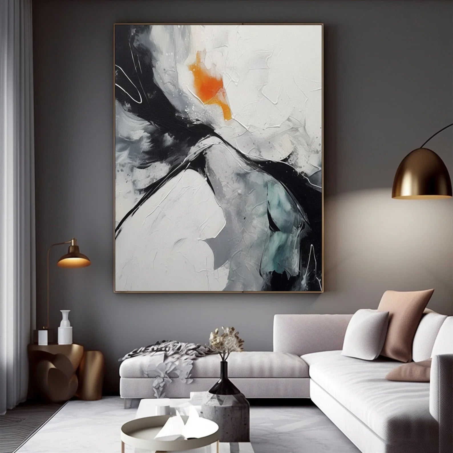 Flame on ice
