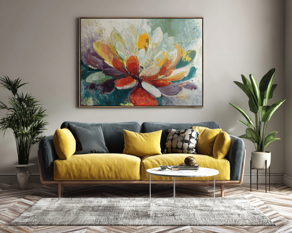 Colorful Loro Flower