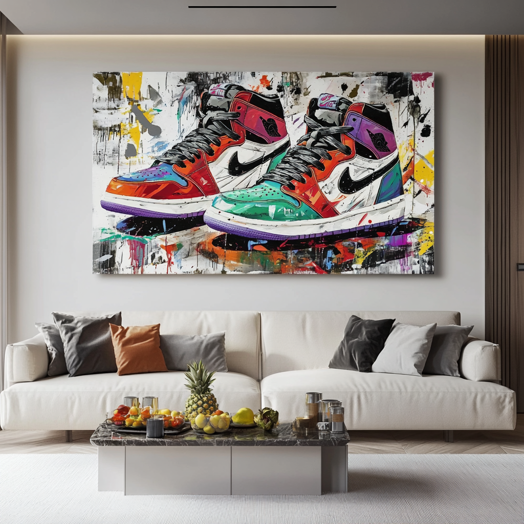 Jordan Paint Sneakers