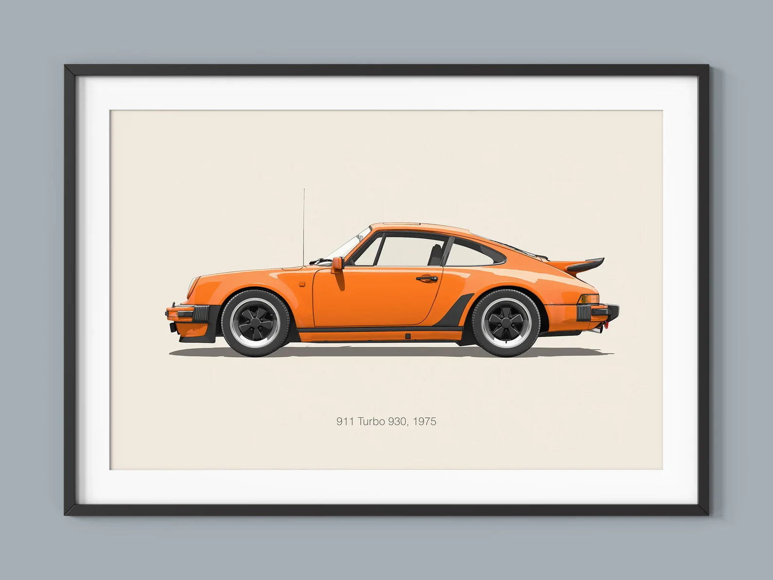 Porsche 911 930 - Orange