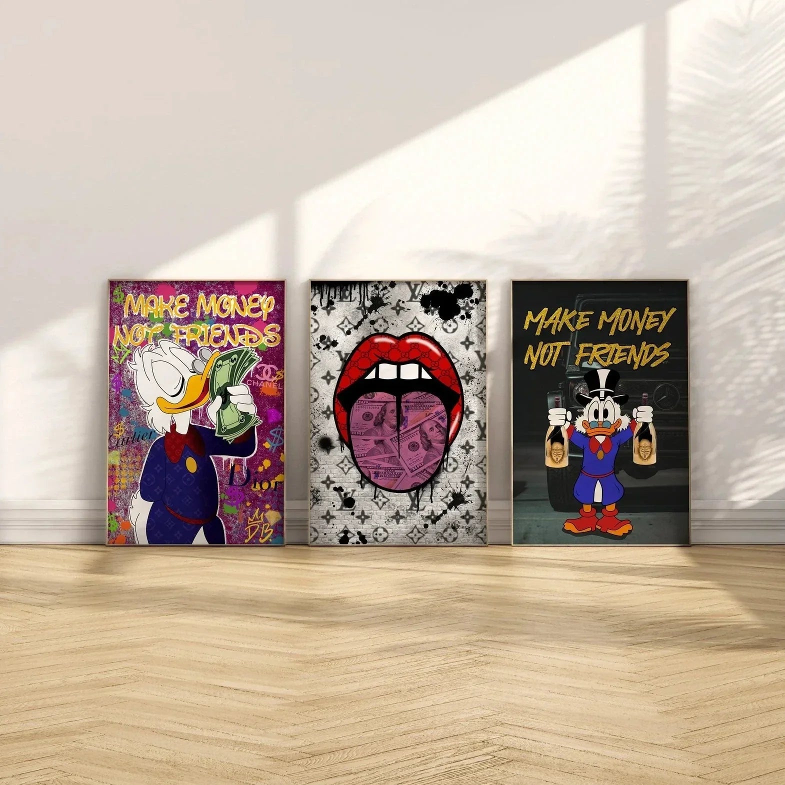 Make Money not Friends - Set 3 Pieces