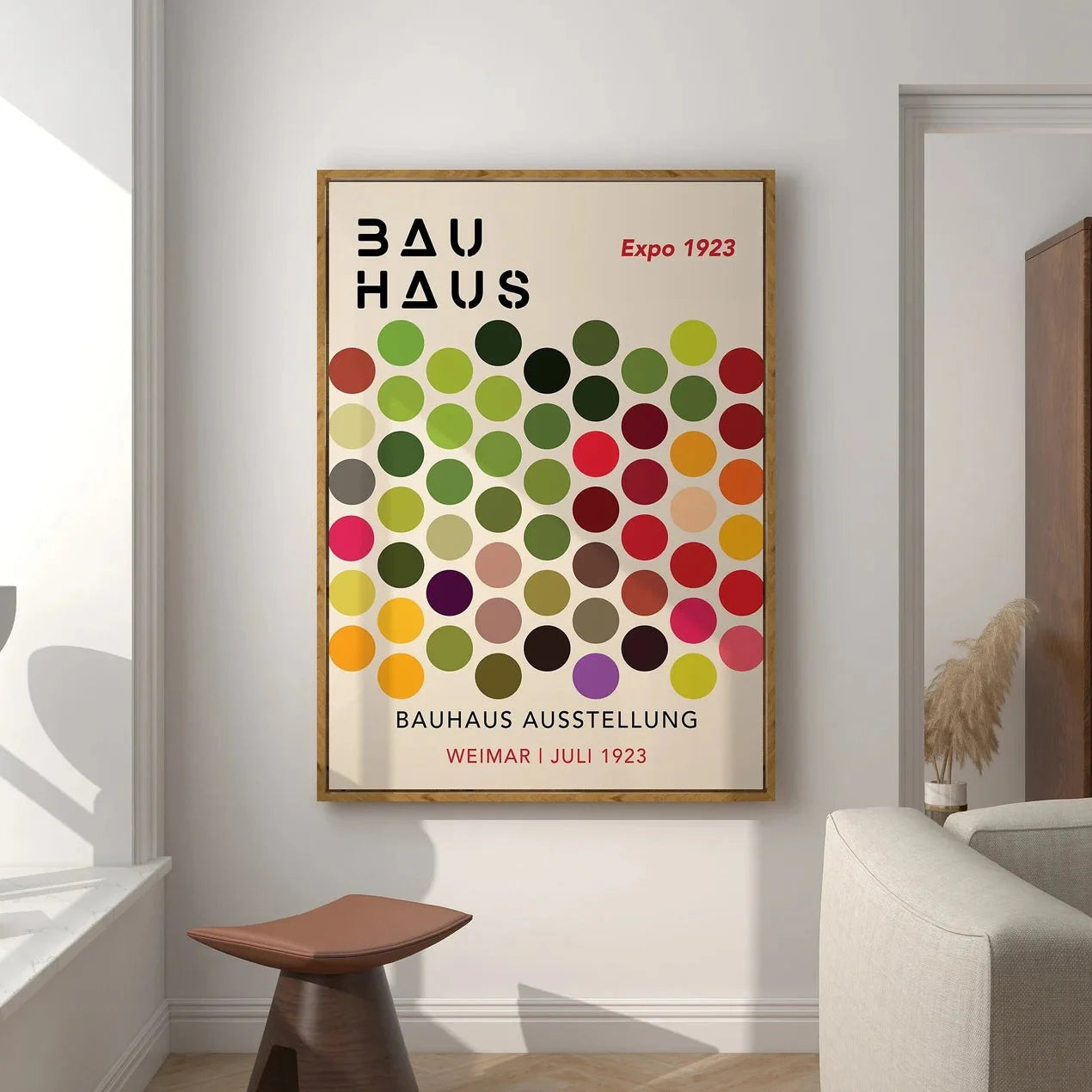 Bauhaus Colorful circles