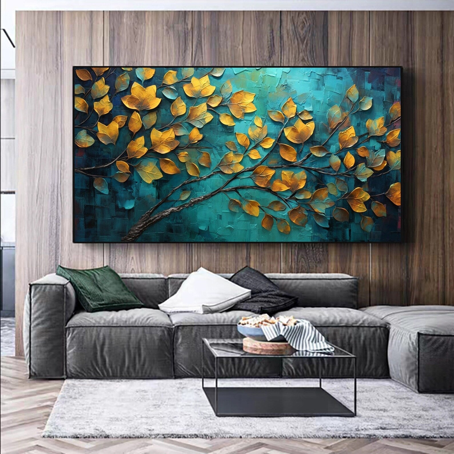 Golden leaves
