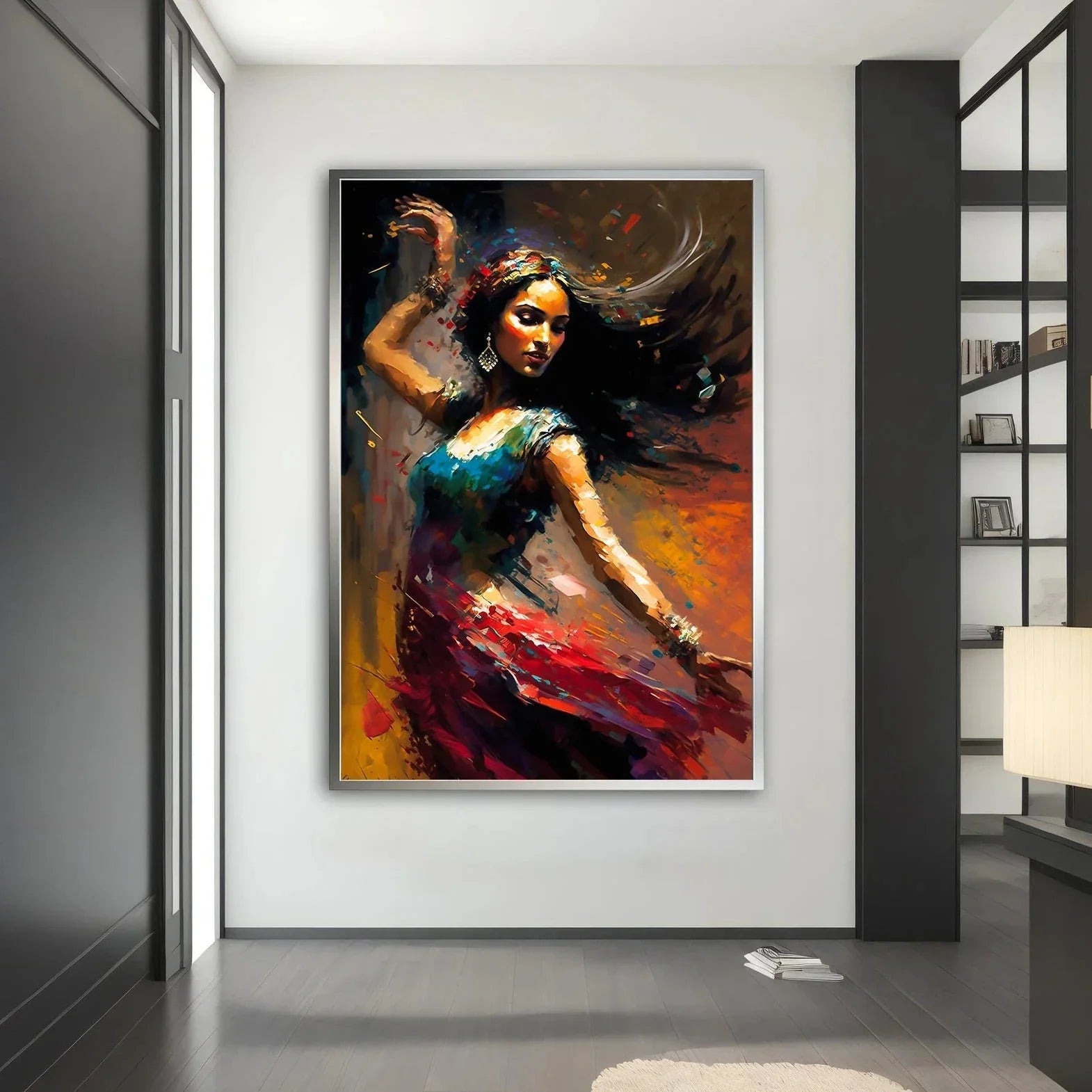 Dance of warm colors