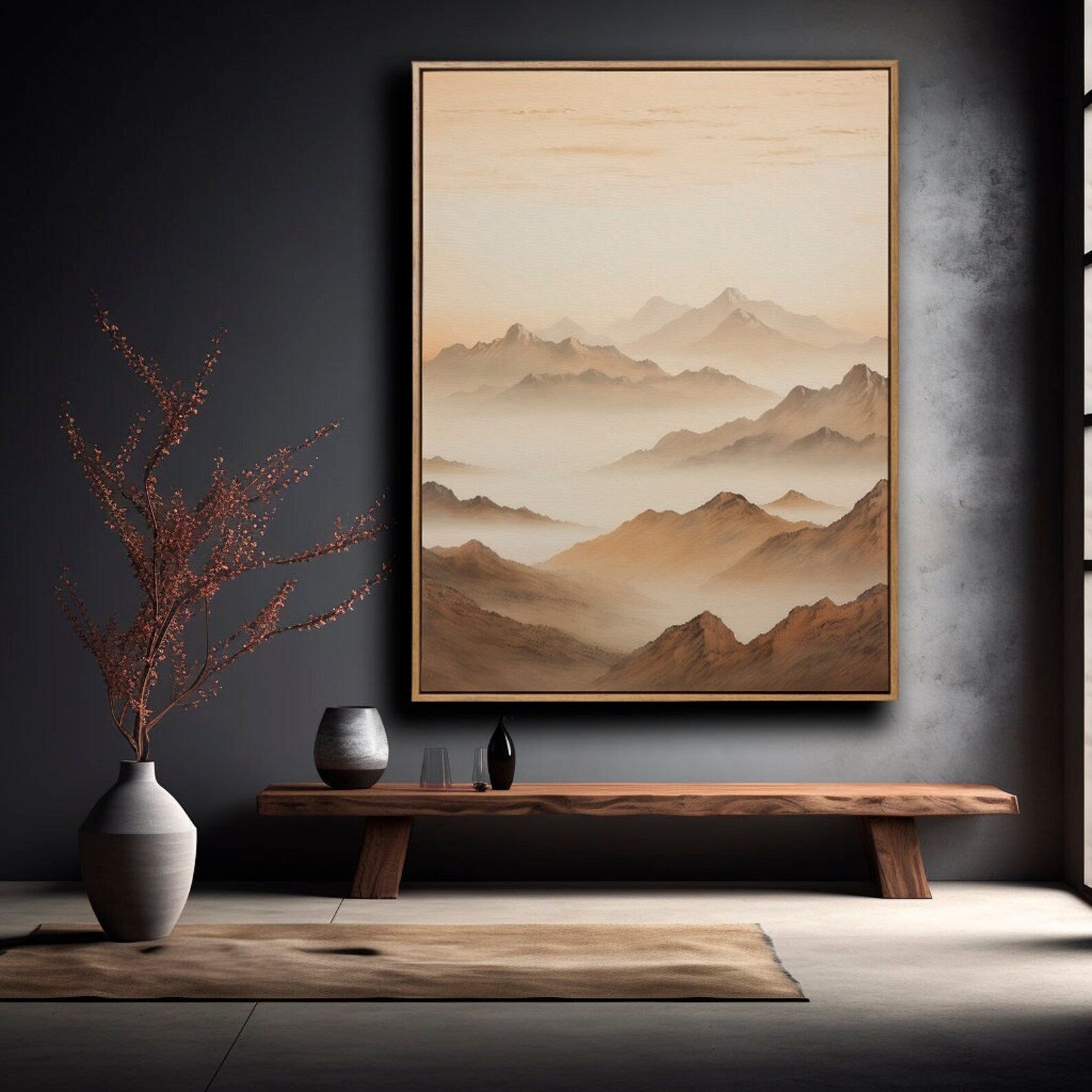 Fog in the Mountains