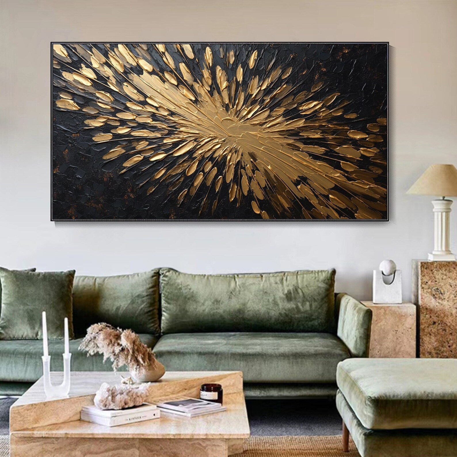Gold splash