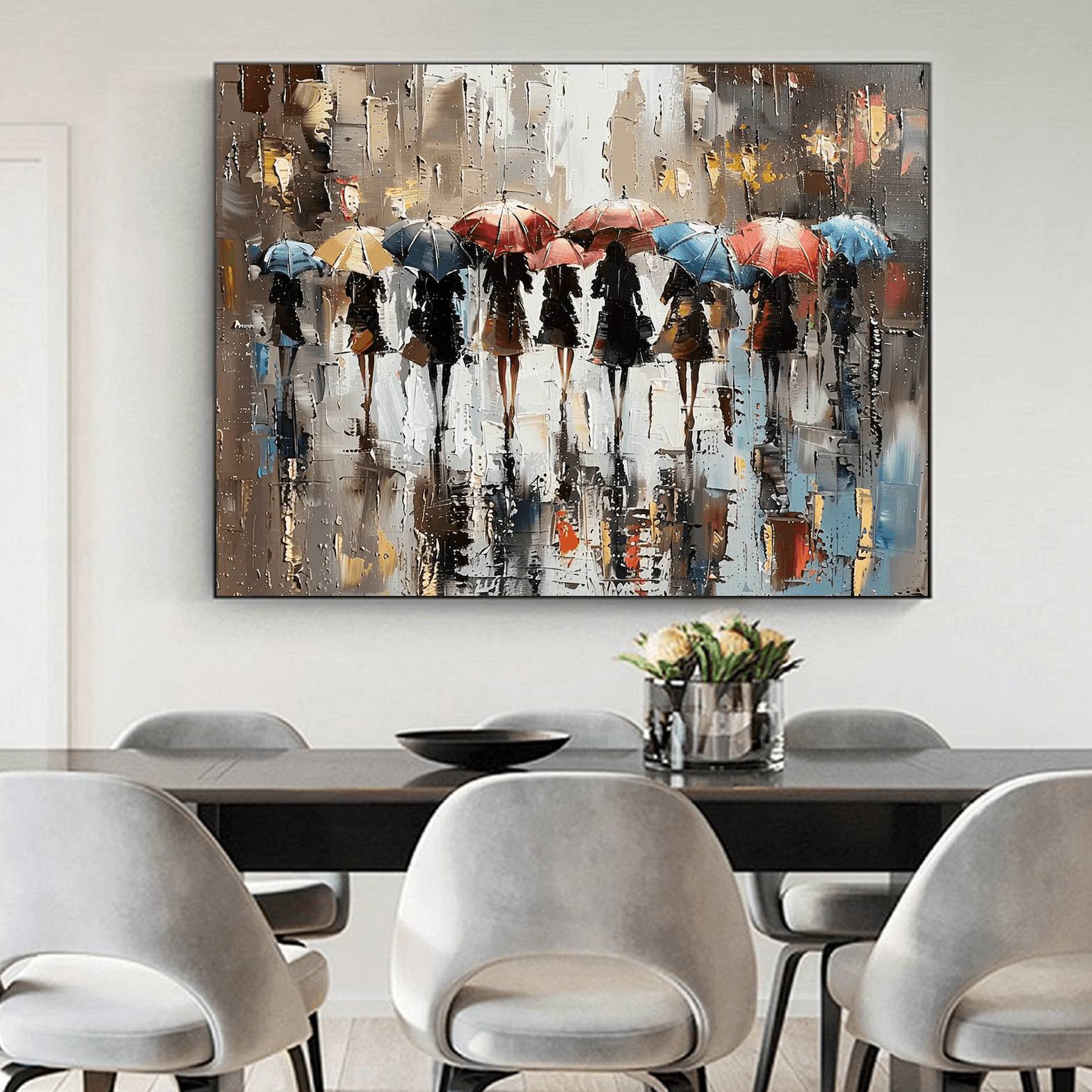 Symphony of umbrellas
