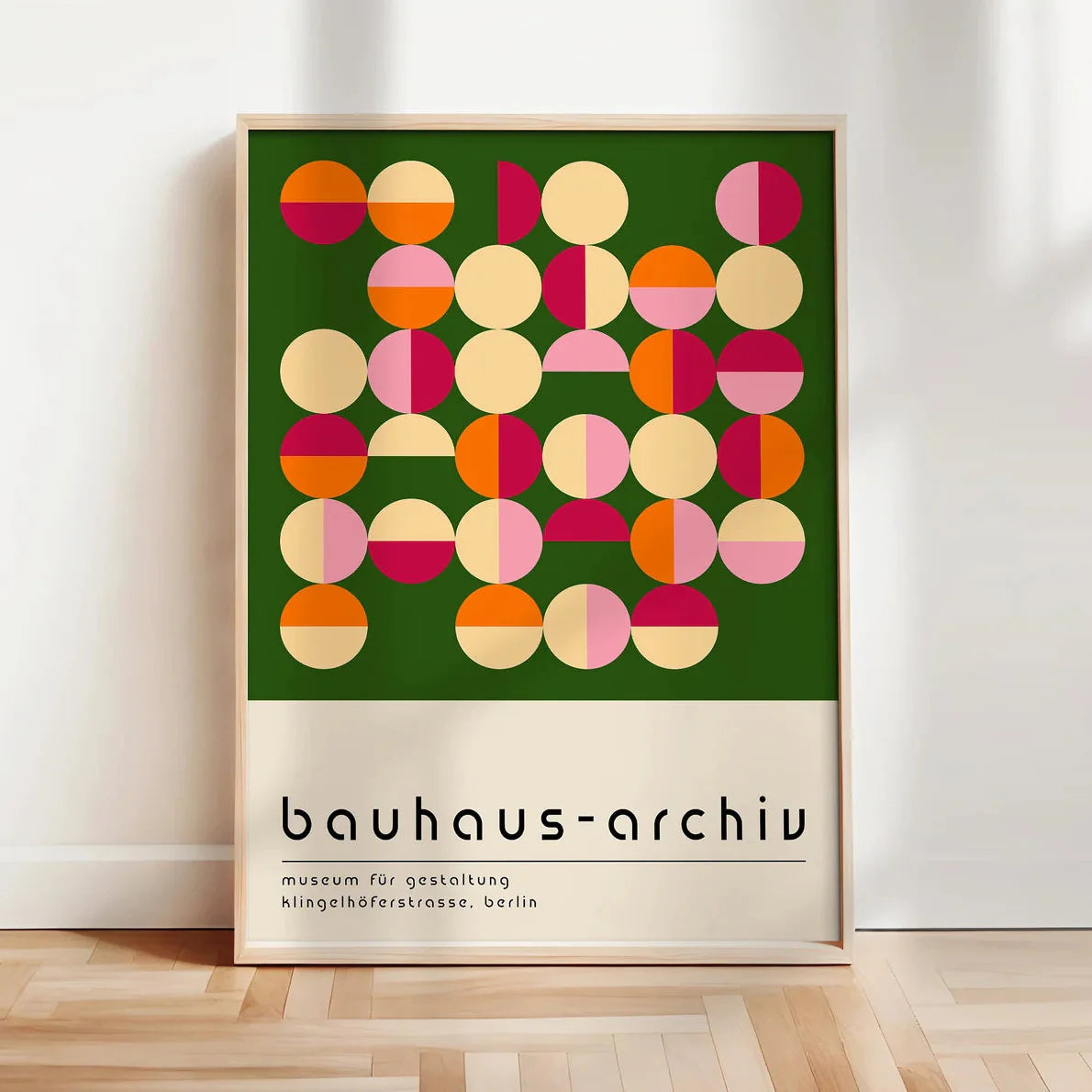 Bauhaus Colored Circles