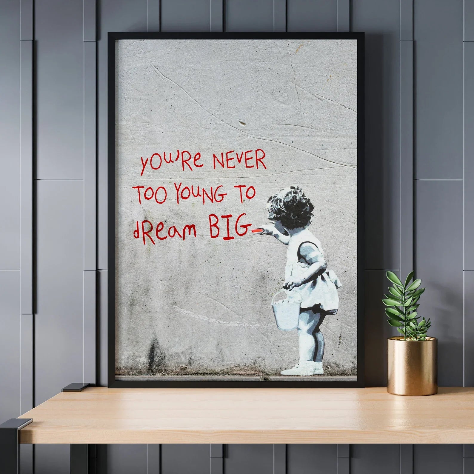 Big Dream little girl