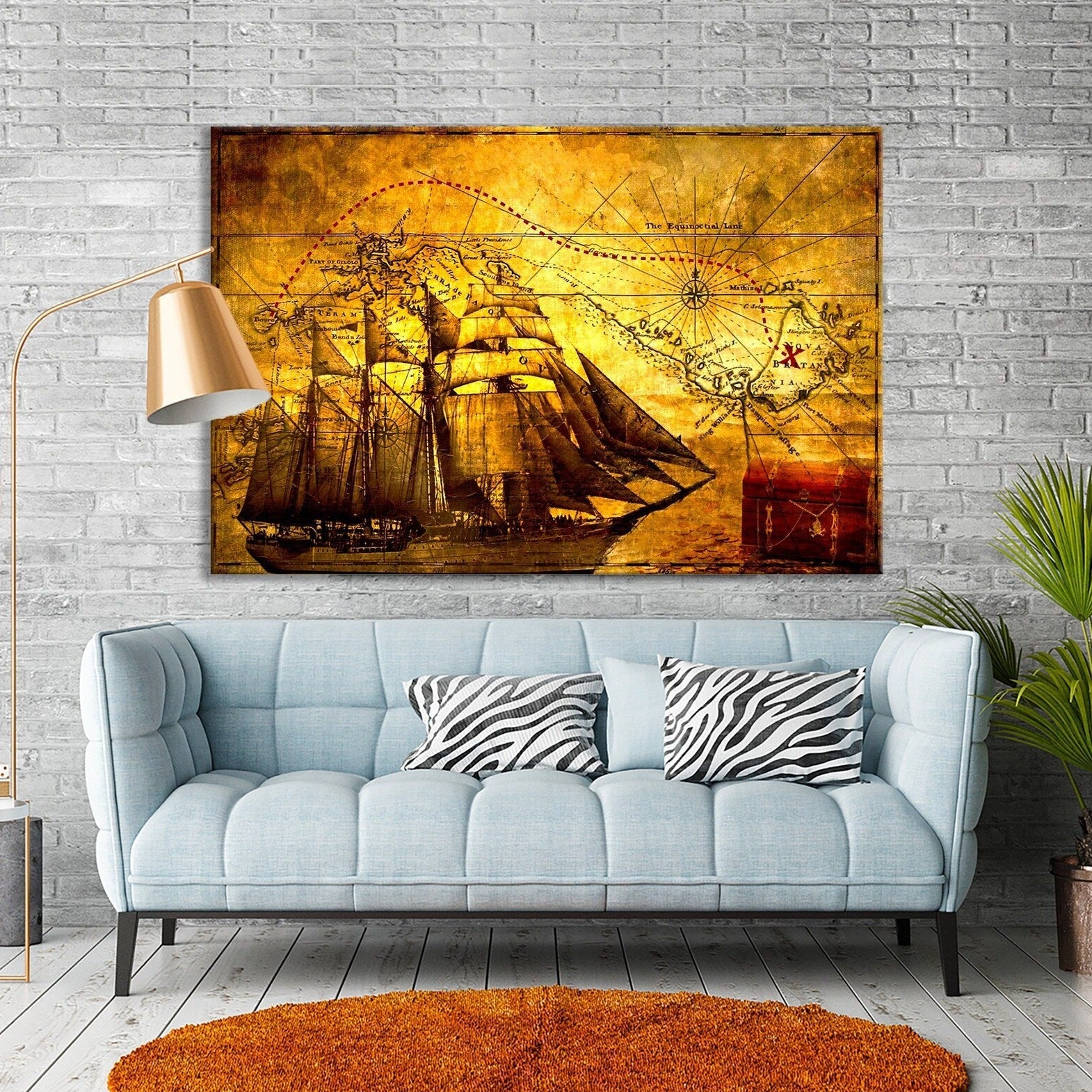 Old Ship Map
