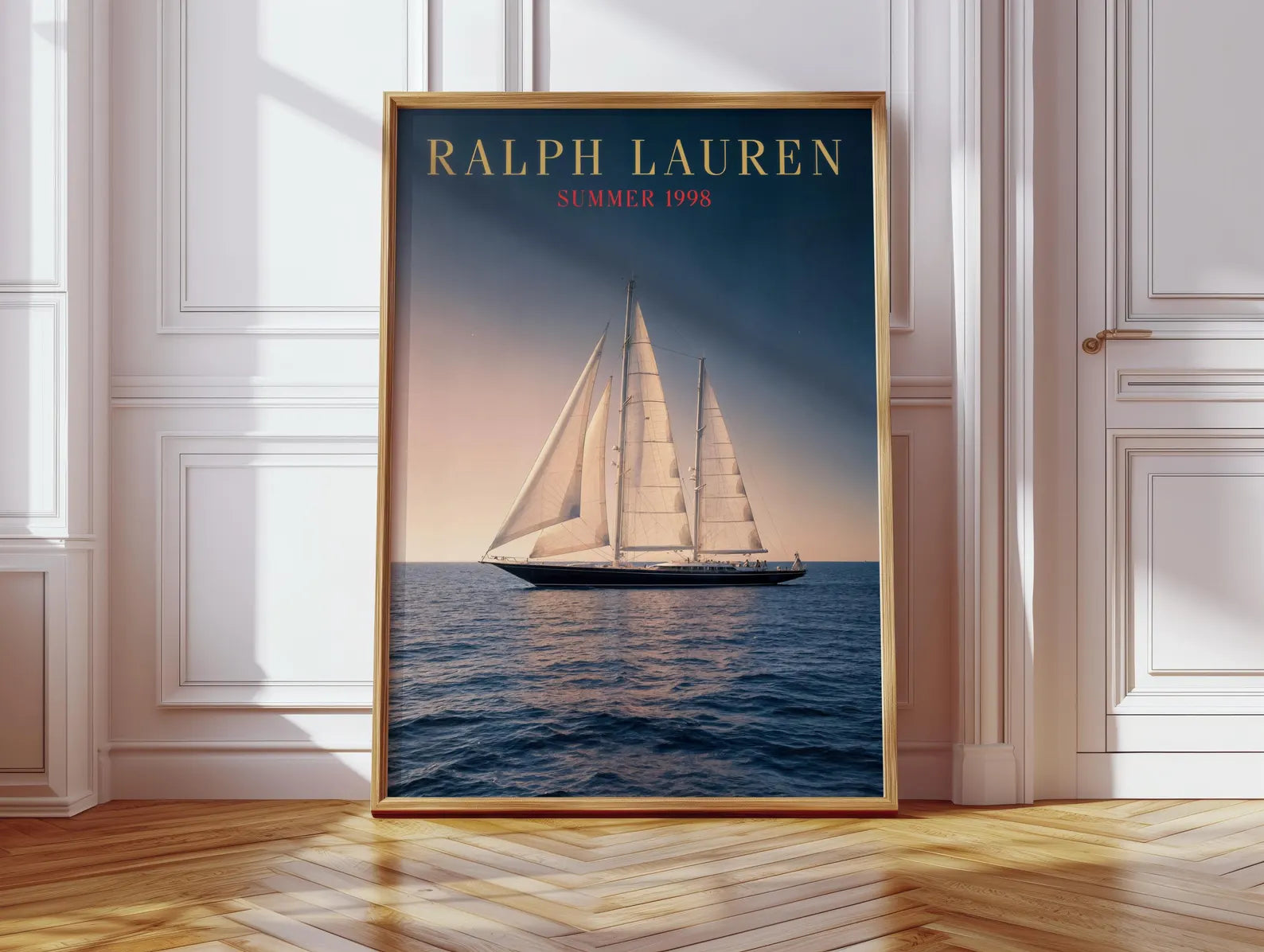Ralph Lauren sailing ship