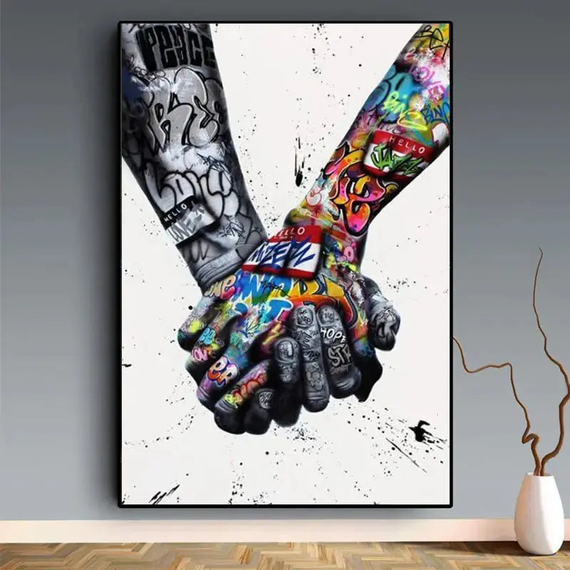 Handshake Graffiti