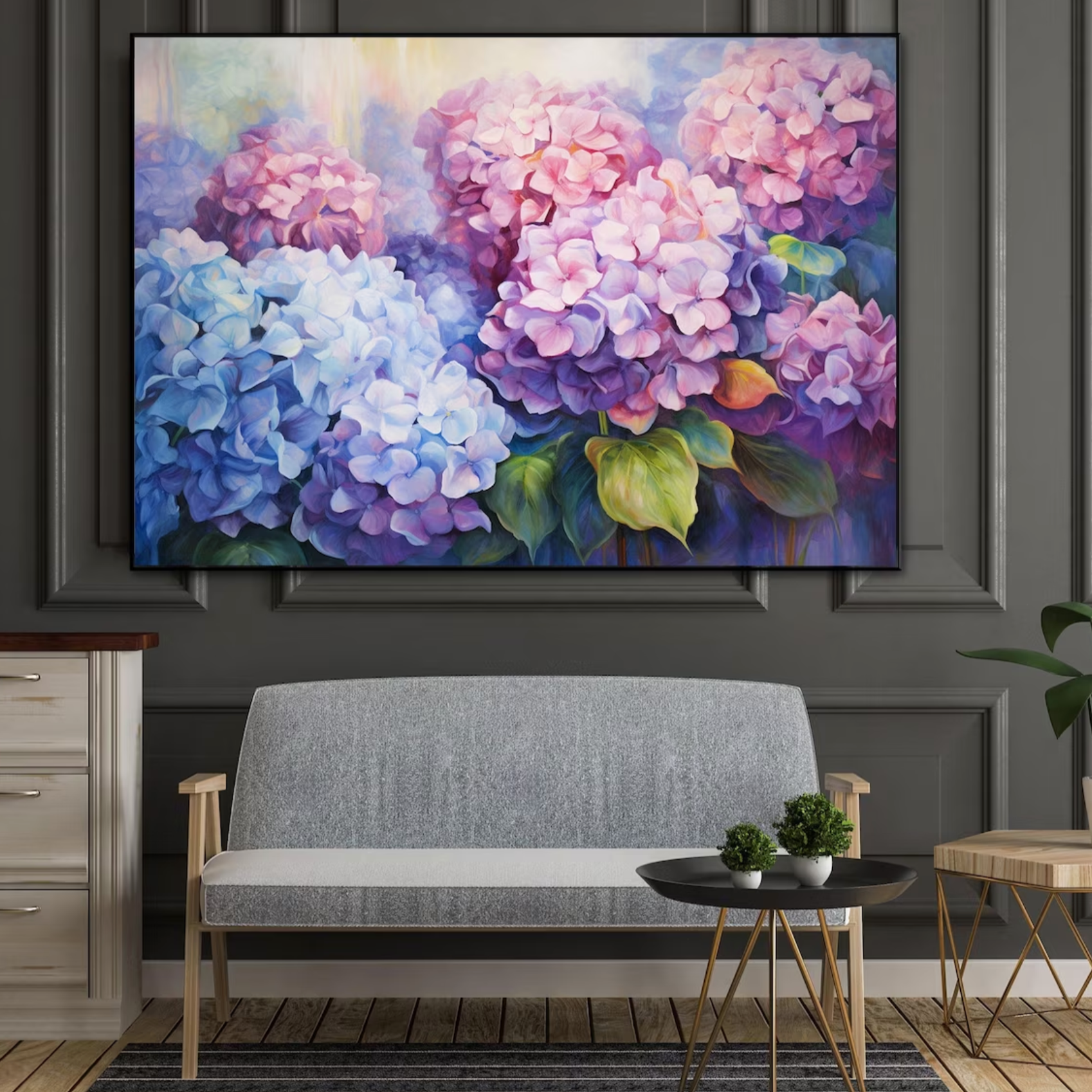 Colorful Hydrangeas