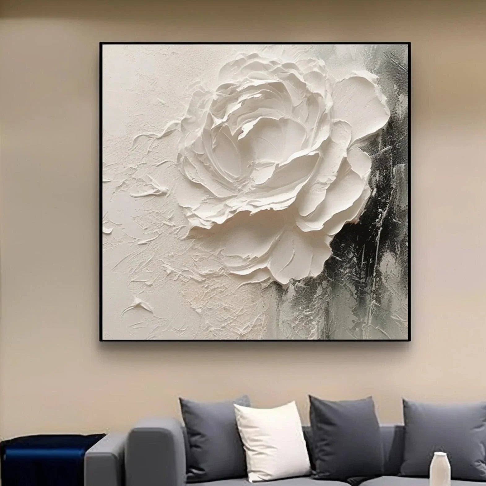 Petals in white