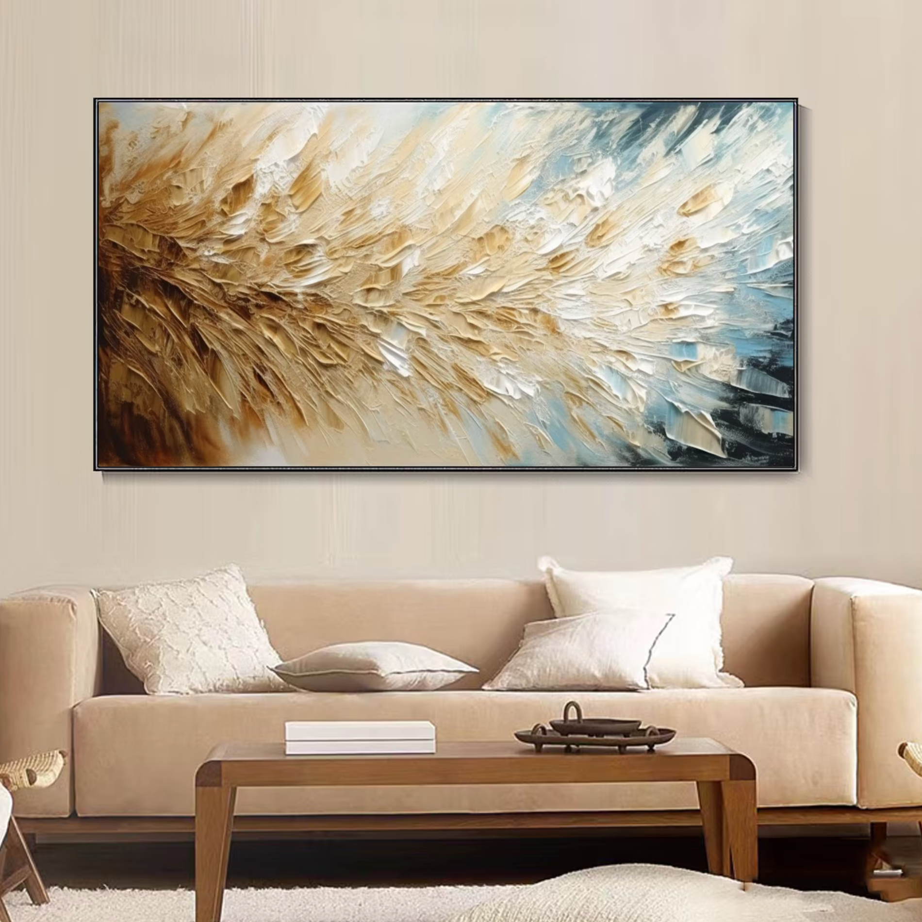 Colorful feather